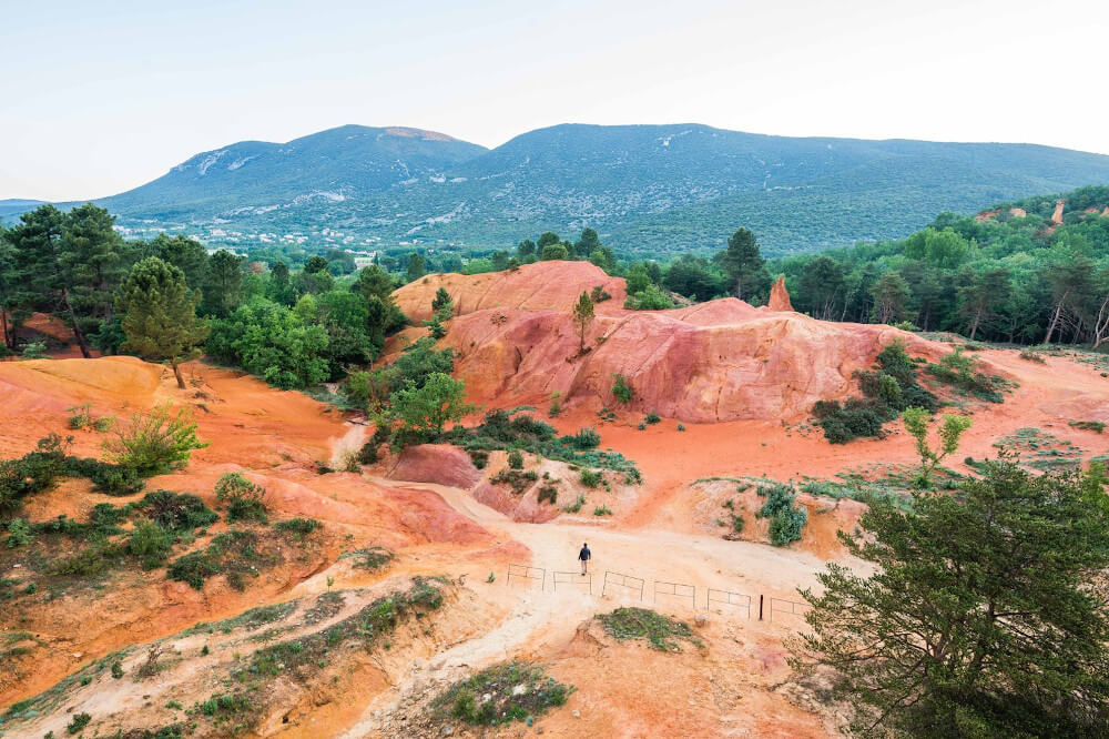 Le sentier des ocres ©VERNEUIL Teddy