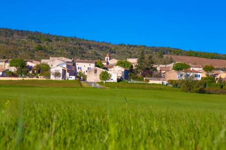 The village of Saint Christol d'Albion