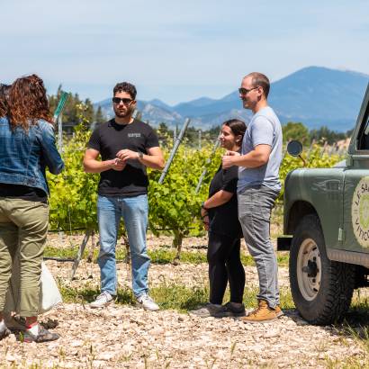 Land Rover Wine Safari