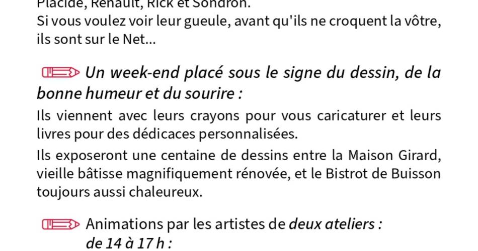 Weekend de la caricature: Quoi ma gueule!@Affiche