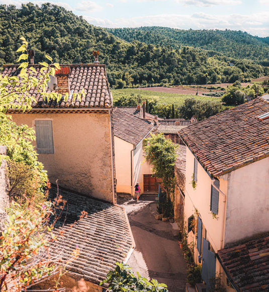 Ansouis village