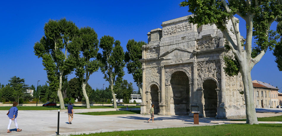 the triumphal arch of Orange