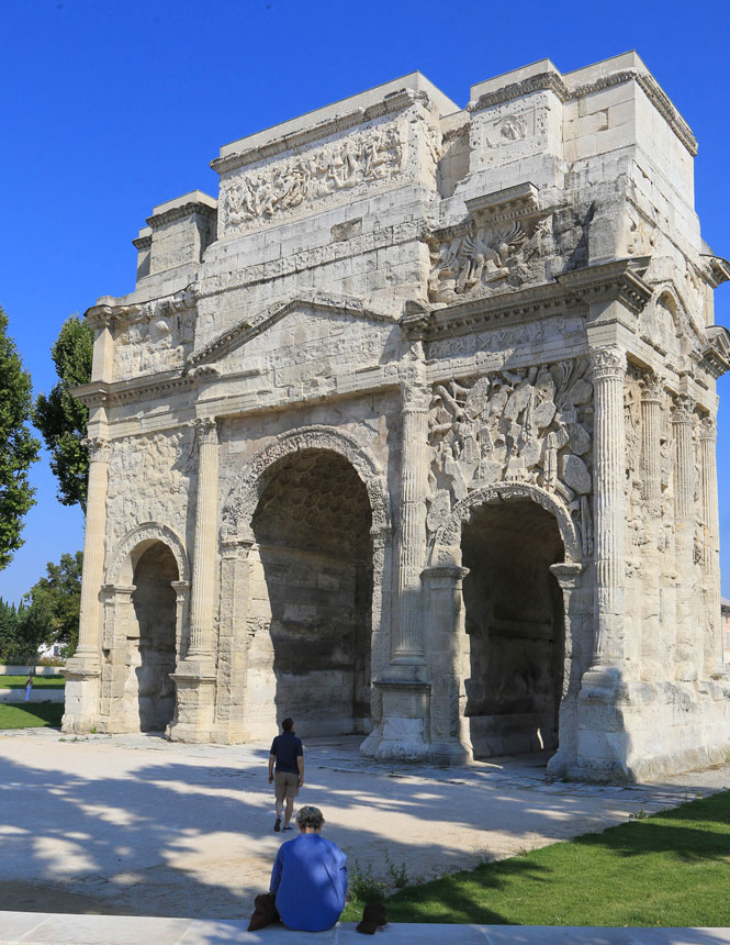 Arc de Triomphe, Orange ©Hocquel A.