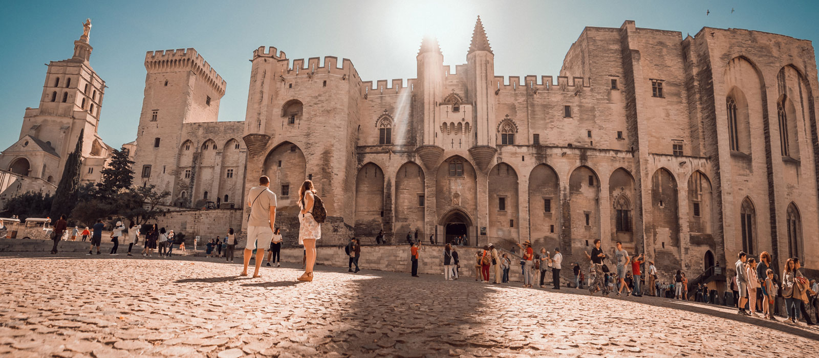 Popes’ Palace in Avignon © Planque-Michel