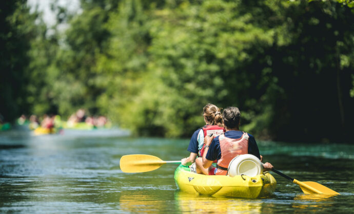 Canoe on the Sorgue @ O'Brien