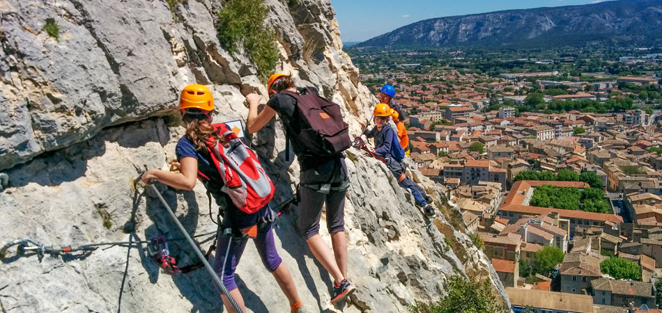 Via ferrata - Cavaillon