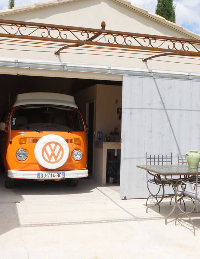 Kombi VW - Gîte de la Tourade