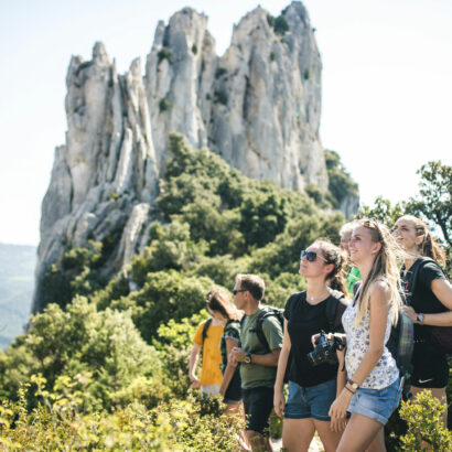 Hike in the Dentelles de Montmirail