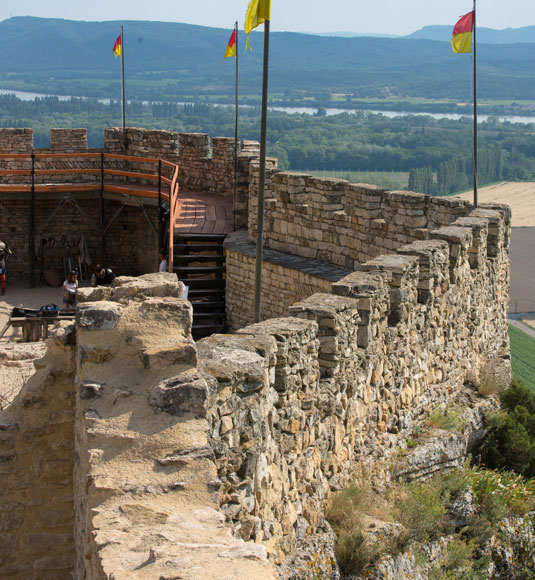 Medieval fortress of Mornas