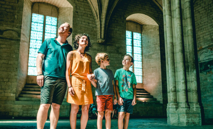 Visit of the Popes' Palace in Avignon