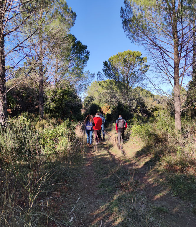 Hike in Sérignan du Comtat