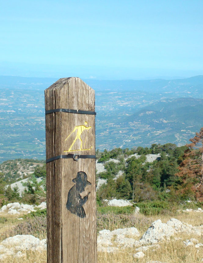 The Jean-Henri Fabre path