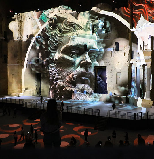 L'oyssee sonore, An innovative audiovisual opera in four acts
