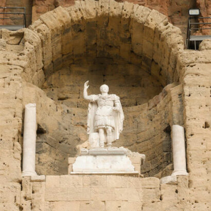 From Roman engineering to modern engineering in Orange