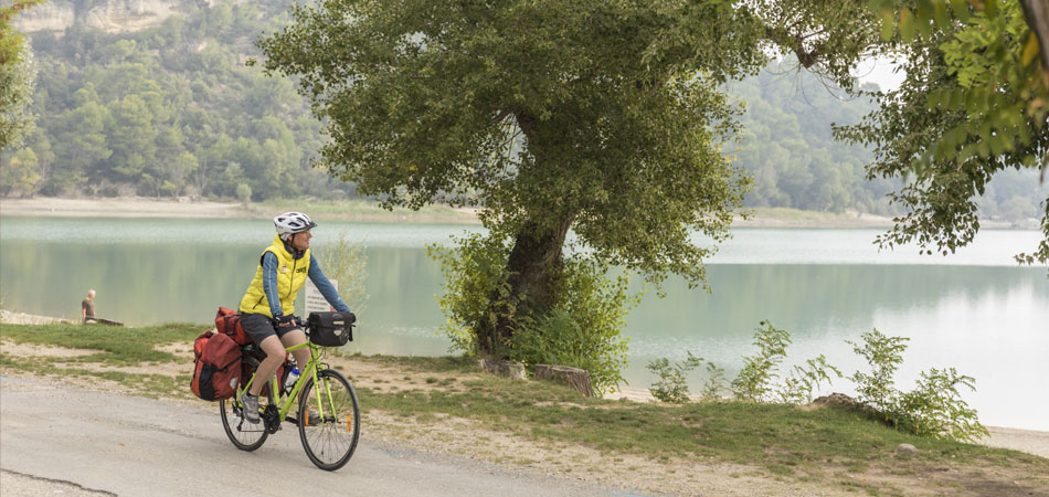 Etang de la Bonde cycling