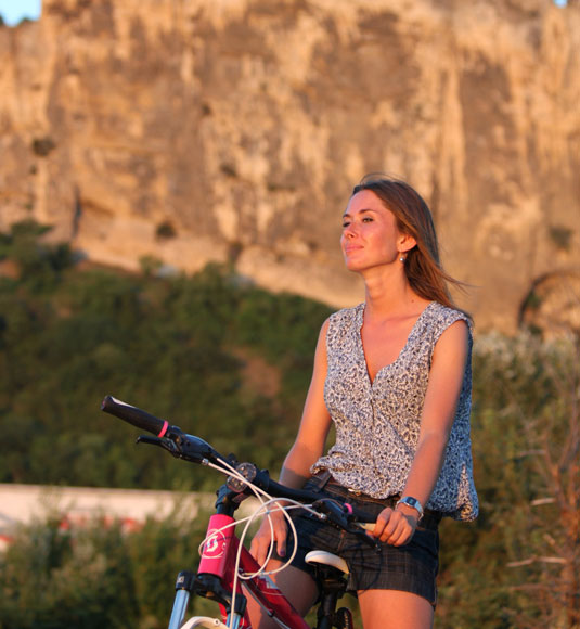 Roaming the Via Rhona by bike