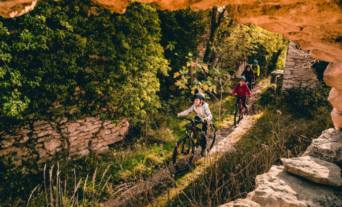 Mountain biking in Provence