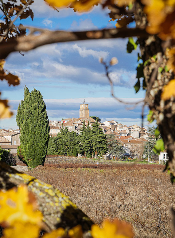 Vue sur Sablet