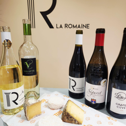 Ventoux Saveurs Festival - Wine and Cheese Pairing Tasting Workshop - Cave la Romaine