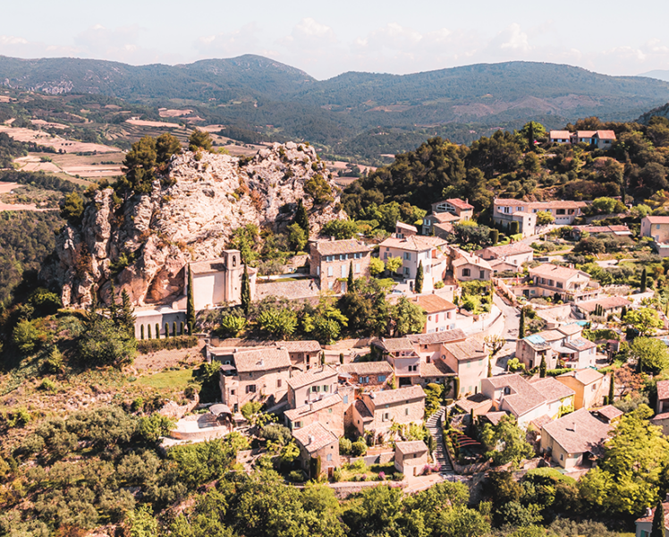 Roque-Alric village in Provence